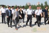 邯鄲市政協(xié)主席彭學(xué)增現(xiàn)場(chǎng)調(diào)研現(xiàn)代·國(guó)際汽貿(mào)城項(xiàng)目