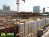 增阜·盛世鑫苑工地緊張施工中 目前已出地面1層