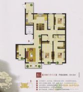 暢銷奢華生活 左岸楓橋經(jīng)典熱銷204.9㎡戶型點(diǎn)評