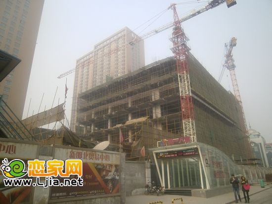 趙都華潤大廈工程進(jìn)度突飛猛進(jìn)，已經(jīng)出地面七層