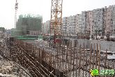 宜家花園火熱施工中 進(jìn)度最快樓座已出地面3層