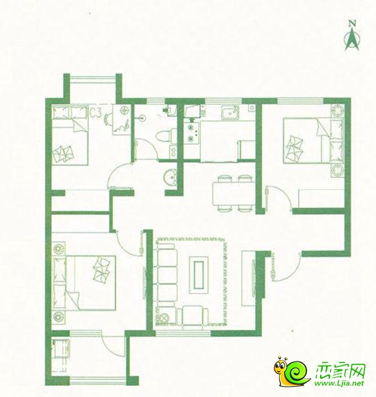 阿爾卡迪亞團(tuán)購(gòu)房源所剩不多 現(xiàn)交800元可抵8000元