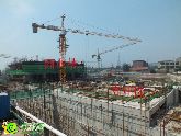 卓冠美景城施工場(chǎng)面火爆 現(xiàn)最快開始建地上2層
