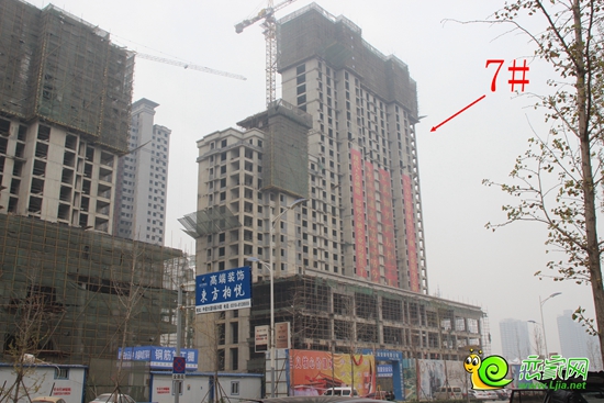 現(xiàn)代奧城最新進(jìn)度曝光 7號(hào)樓已蓋至地上30層