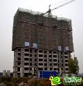 夢(mèng)想更近一步 江南錦苑9號(hào)樓喜封頂