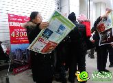 1月10日、11日戀家網(wǎng)商超巡展走進(jìn)新宇美食林
