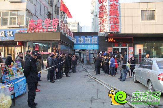 邯郸康德西门西行50米处发生火灾