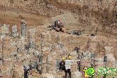 盛錦花園火熱施工不間斷 一期已開始安裝窗戶