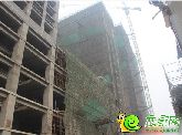 國際金融中心施工神速甲級(jí)寫字樓即將封頂