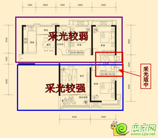 【貓眼看戶型第五期】金百合134㎡三室戶型圖文解析