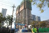盛錦花園10月工程進(jìn)度：一期正在做地暖 4#樓即將封頂