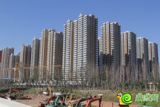 漢成華都2、3號樓施工接近尾聲 預(yù)計2015年底交房