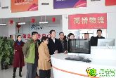邯鄲市人大僑外委主任翟凌一行 蒞臨林安智慧商貿(mào)物流城調(diào)研考察