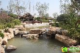 10月30日看房團(tuán)去鑒賞榮盛觀邸的江南園林建筑風(fēng)格