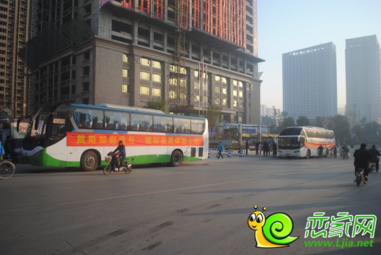 由嘉德利地产举办的"壹号有约·尊享戴斯体验之旅"首站石家庄金正戴斯