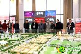 王建國區(qū)長與全佳有科技有限公司考察團(tuán)參觀考察華耀城