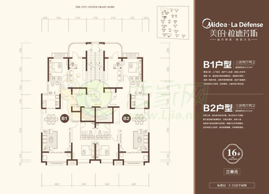 【户型大赏】之美的·拉德芳斯 全优户型品鉴