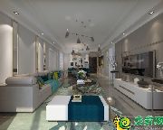 中船漢光華府7號(hào)樓D4戶(hù)型135.2㎡現(xiàn)代風(fēng)格裝修案例