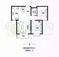 93㎡戶(hù)型圖
