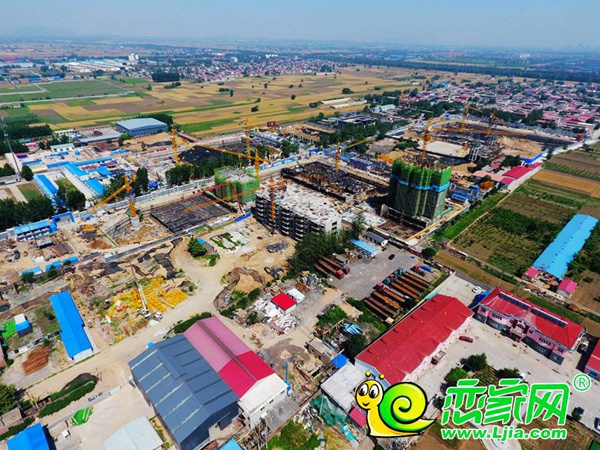 恒大綠洲航拍實(shí)景圖