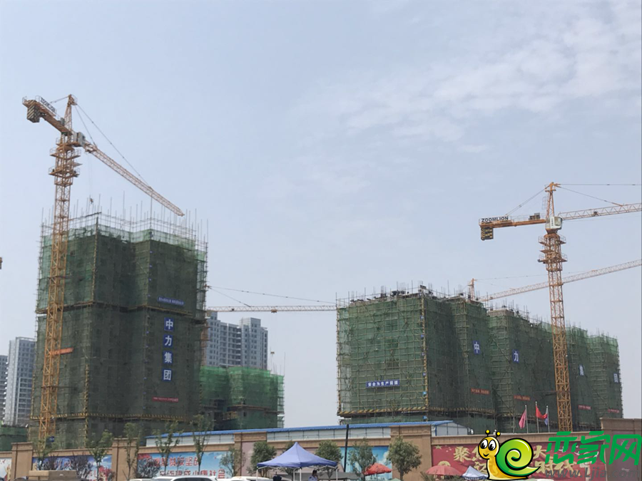 榮科翔苑施工實(shí)景圖