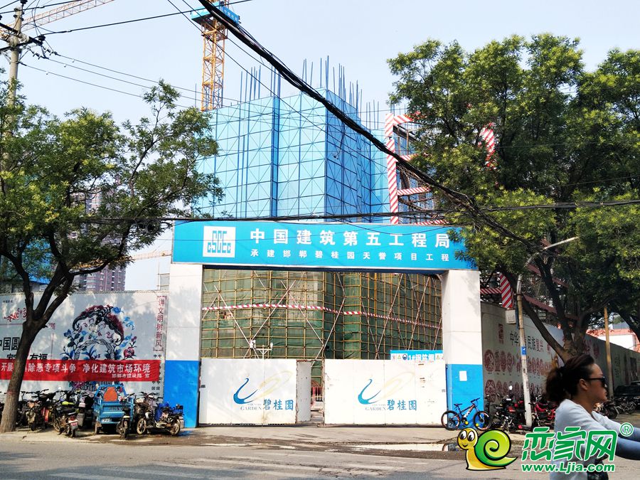 碧桂園天譽施工現(xiàn)場