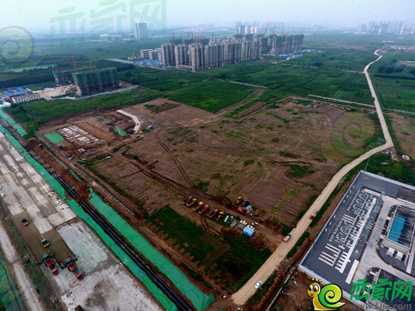 碧桂園土地平整準(zhǔn)備打樁