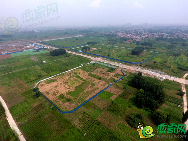 榮科、榮盛地塊圍擋已建立