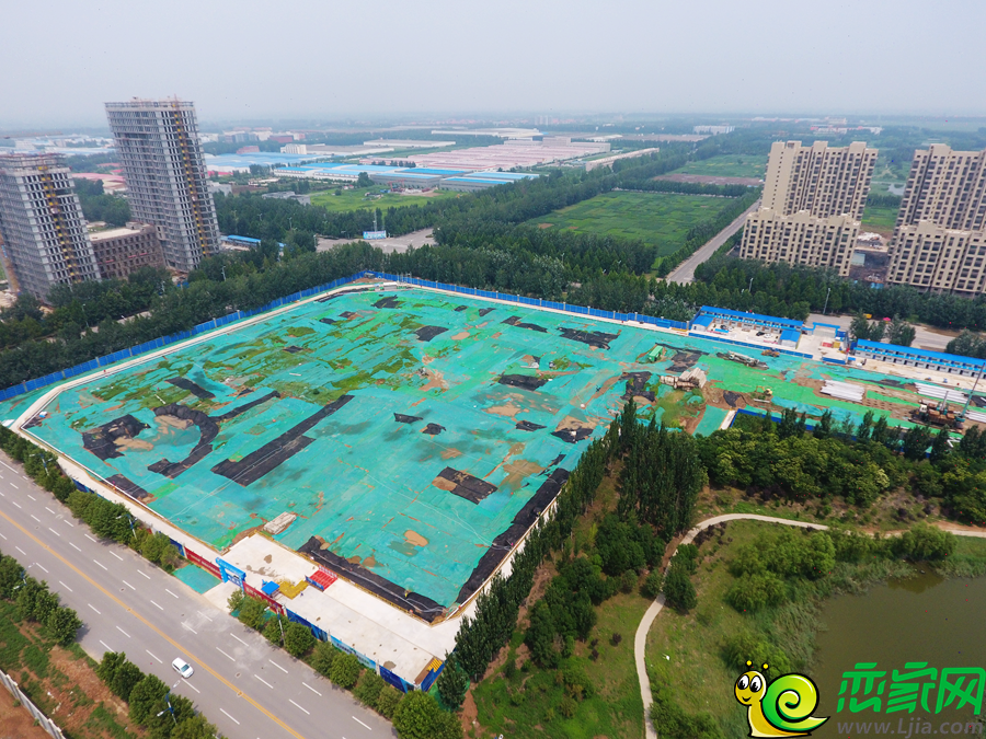 遠(yuǎn)邦名城工地航拍圖（2018.7.15）