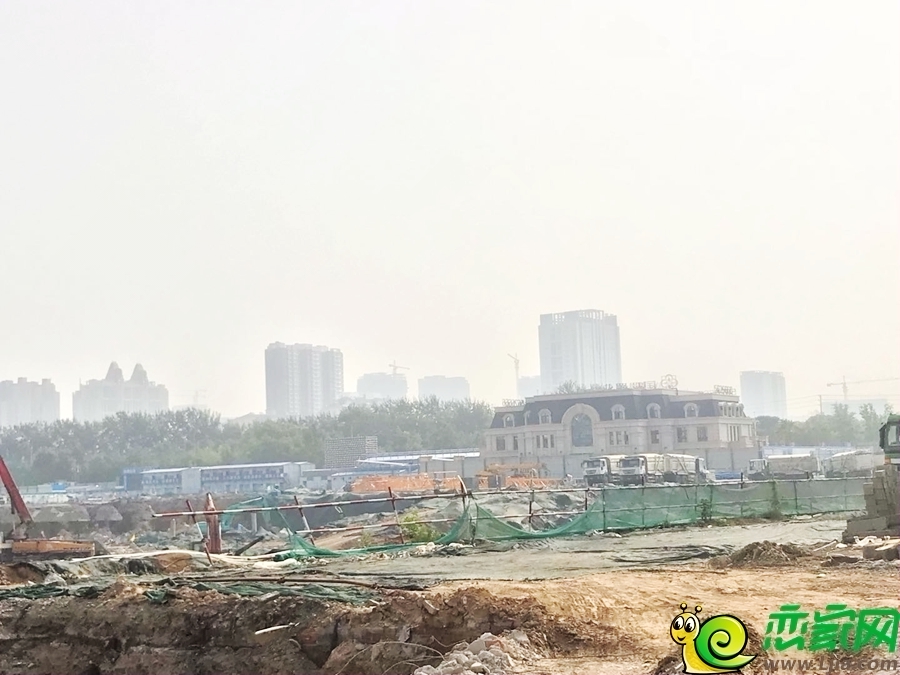 国瑞瑞城工地实景图（2018.8.4）