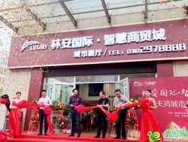 林安國(guó)際·智慧商貿(mào)城天鴻城市展廳開(kāi)放儀式順利舉行