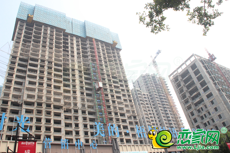 美的梧桐林語工程實(shí)景圖