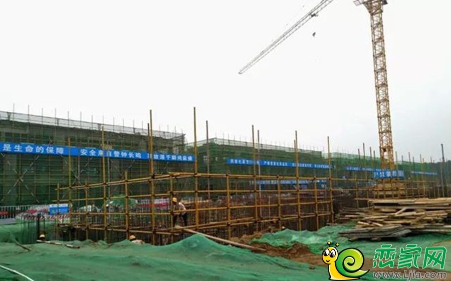 富力院士廷工地洋房實(shí)景（2018.9.18）