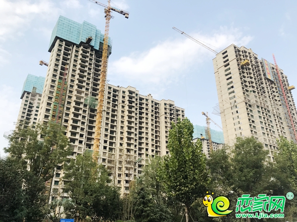 美的·梧桐林語施工實景圖