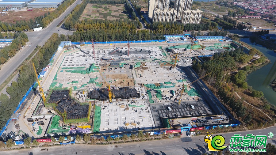 遠(yuǎn)邦名城工地航拍圖（2018.10.28）