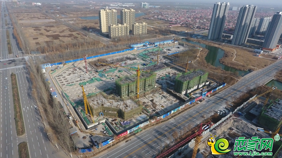 遠(yuǎn)邦名城工地航拍圖（2018.12.24）