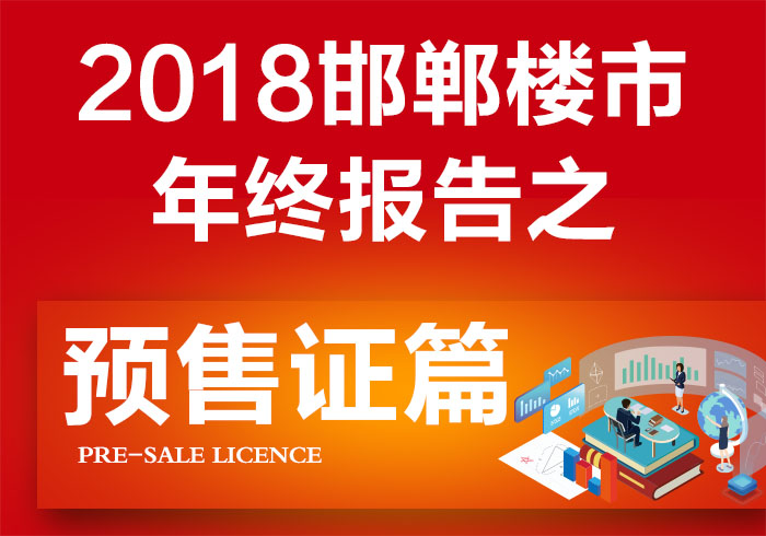 2018年邯鄲樓市年終報(bào)告之預(yù)售證篇