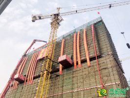 葫蘆播進度：澤信·和熙府1#樓榮耀封頂！