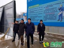  邯山區(qū)領(lǐng)導蒞臨國瑞萬達廣場視察指導工作