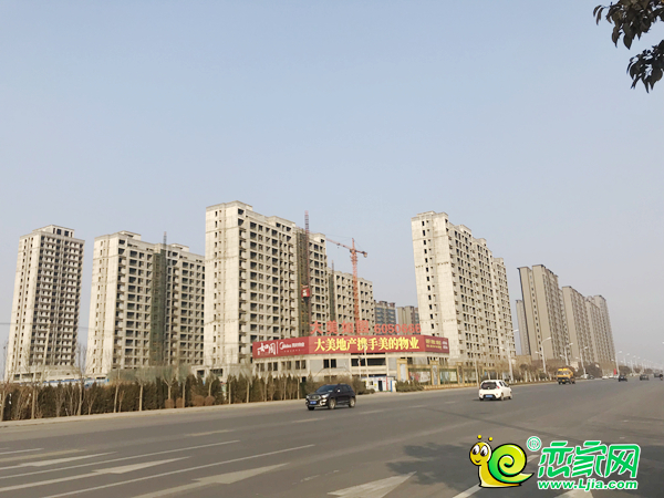 叢臺路路南的大美如園（圖片拍攝于2019.2.23）