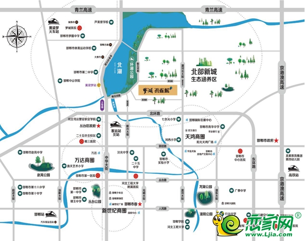 夢湖孔雀城,邯鄲夢湖孔雀城,夢湖,孔雀城