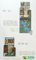 洋房D1戶型（122-129㎡）