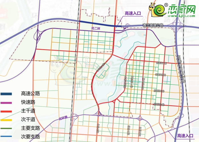 邯郸丛台产业新城规划(一)规模庞大,位置优越