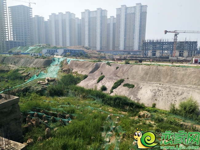 碧水傾城工地實(shí)景圖