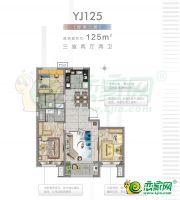 1/2/3/5#樓 YJ125戶型