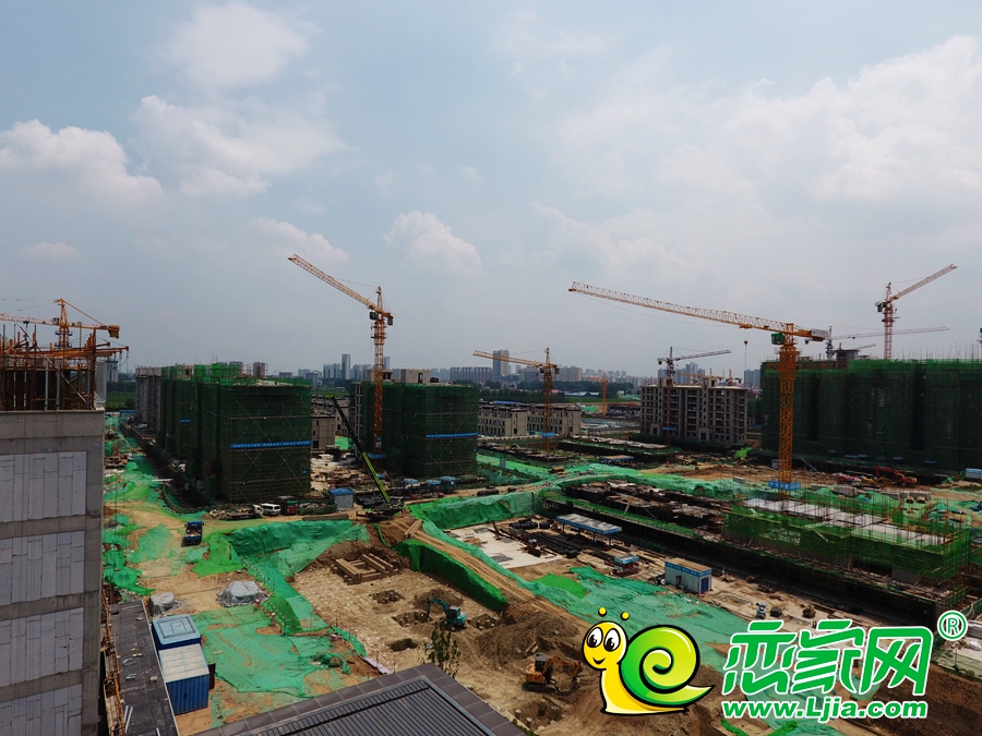 富力院士廷工地航拍（2019.7.27）
