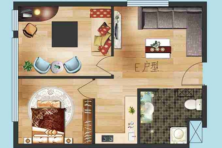 【戶型早知道】國際金融中心“兩室、三室”戶型賞析！