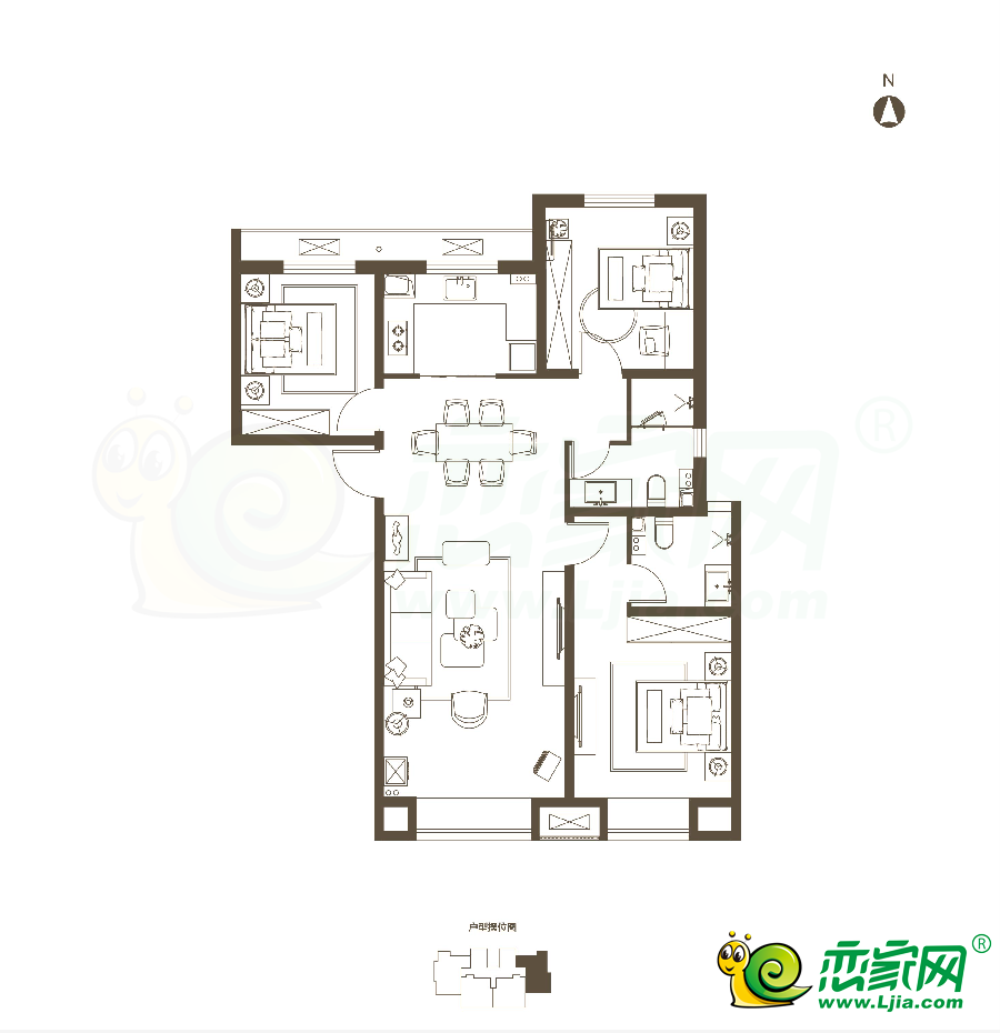 国瑞·瑞城_国瑞·瑞城户型图_邯郸国瑞·瑞城