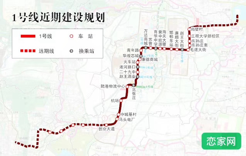 1号线近期建设规划
