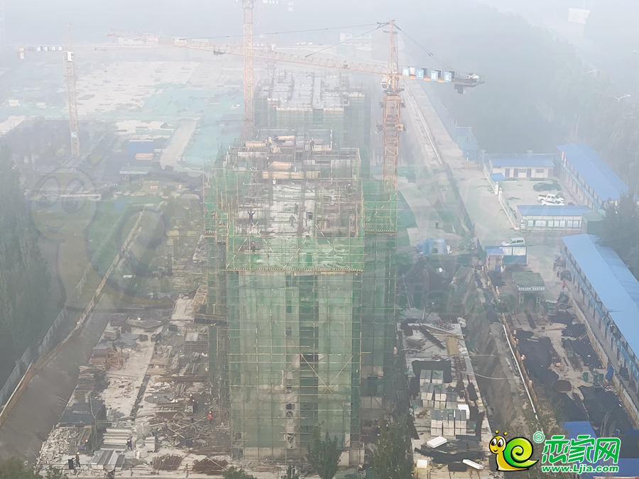 遠(yuǎn)邦名城工地實(shí)景圖（2019.10.21）